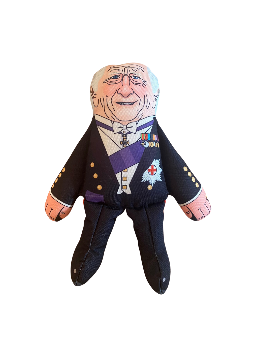 King Charles III Dog Toy