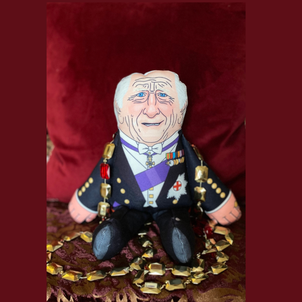King Charles III Dog Toy