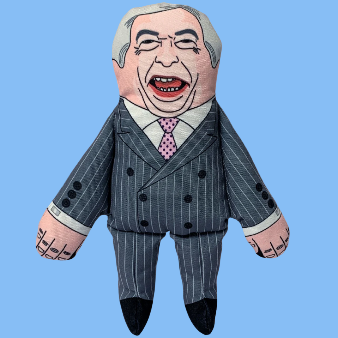 Three 'Musk'eteers - Donald, Elon + Nigel Dog Toy Bundle